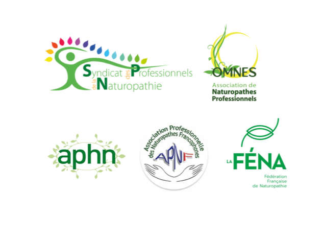 Le collectif naturopathie, APHN, APNF, La FÉNA, OMNES et SPN, communique sur la naturopathie et son organisation en France